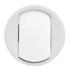 LEGRAND Céliane Enjoliveur simple allumage blanc - 068001