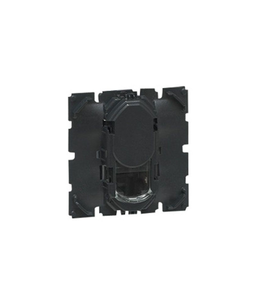 LEGRAND Céliane Prise RJ45 catégorie 6a STP anthracite avec blindage métallique - 067346