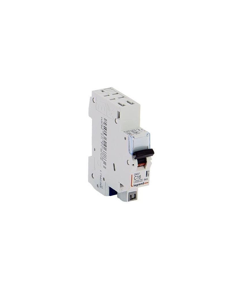 LEGRAND DNX3 Disjoncteur 16A auto PH+N courbe C 4.5kA 230V - 406783