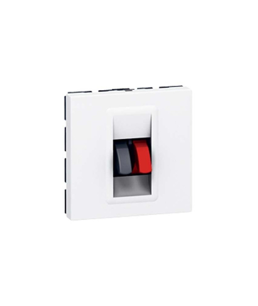 LEGRAND MOSAIC - PRISE HAUT-PARLEUR - 2 MODULES - 078751