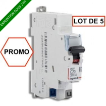 LOT DE 5 // LEGRAND DNX3...