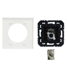 Prise blindée RJ45 catégorie6 FTP dooxie finition blanc