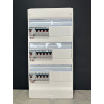 Tableau électrique 3 rangée...