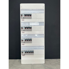 Tableau électrique 4 rangée...