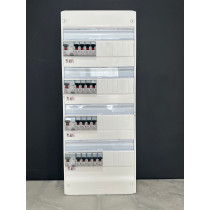 Tableau électrique 4 rangée...