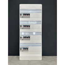 Tableau électrique 4 rangée...