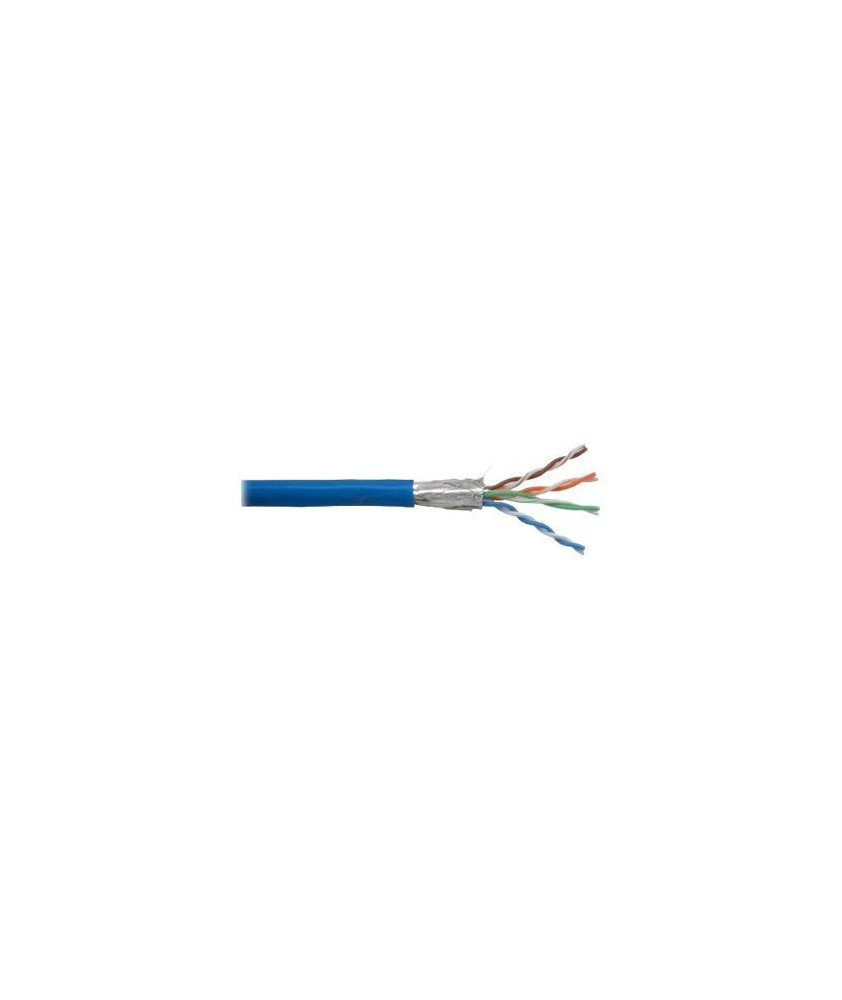 Câble RJ45 Bleu CAT6 F/UTP 4 pairs LSOH 350MHZ - Touret 500m
