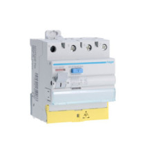 CDC863F Hager Interrupteur différentiel triphasé + neutre 63A 30mA type AC à bornes décalées