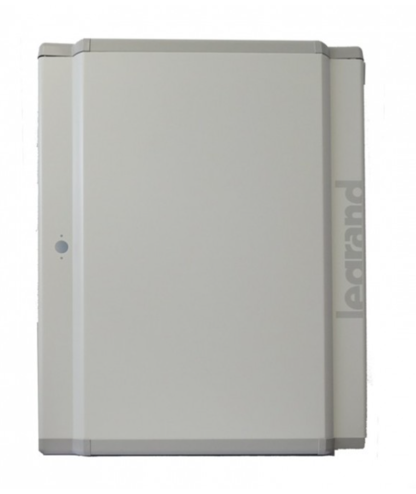 LEGRAND 020254 - PORTE GALBÉE MÉTAL, POUR COFFRET 4 RANGÉES DE 24 MODULES