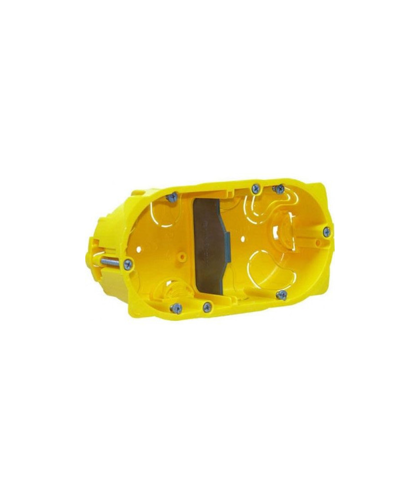 LEGRAND Batibox Boite encastrement double pour cloison sèche P40 E71- 080042