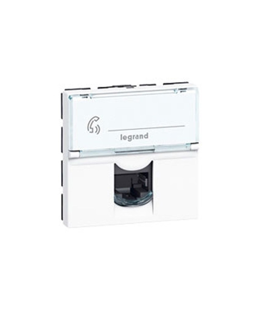 LEGRAND Mosaic Prise RJ45 catégorie 6 Blanc - 076565