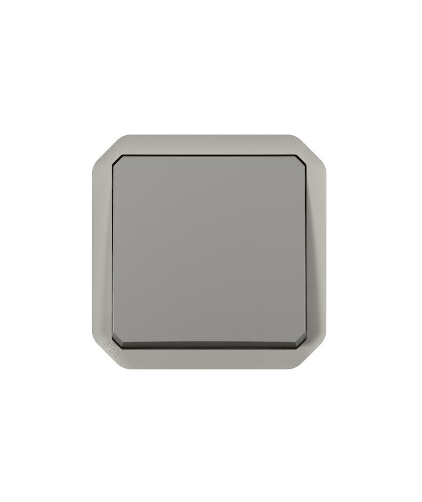 LEGRAND Plexo Interrupteur va et vient à composer étanche gris IP55 - 069511L