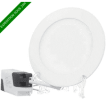 Spot led encastré rond 3W...