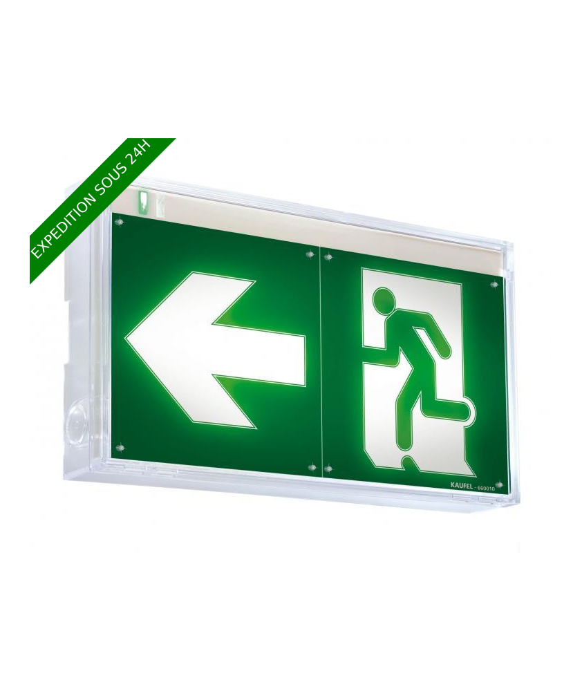 Bloc évacuation SATI - TOUT LED - NF AEAS - BAES - LED témoin - 45lm/1h - Permant