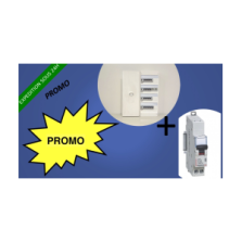 Offre spécial ! Tableau électrique Legrand 4 rangée + disjoncteur 32A