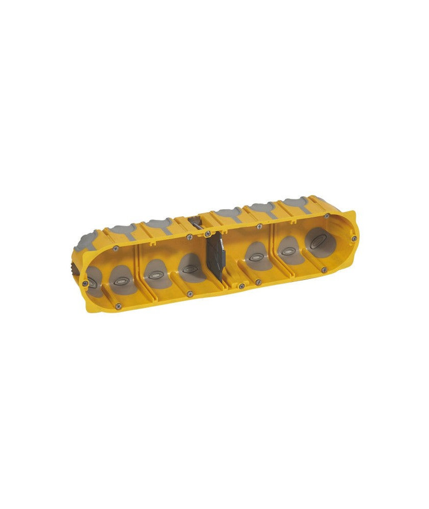080034 - Boîte multipostes Ecobatibox 4 postes 8 à 10 modules - profondeur 50mm