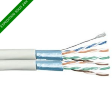 Câble RJ45 Cat6 F/UTP 2x4...