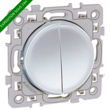 EUROHM Square Double bouton...