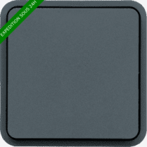 HAGER cubyko Poussoir 1O/1F...